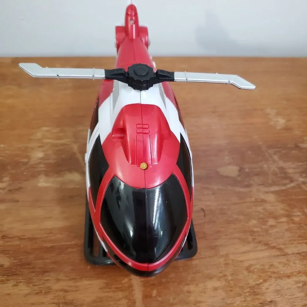 Maxx Action Rescue Helicopter & Police SUV Friction Rev and Go Plastic- Untested